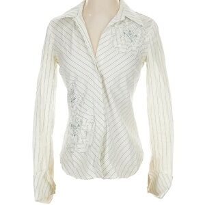 ISO IN SEARCH OF: bcbgmaxazria pinstripe top